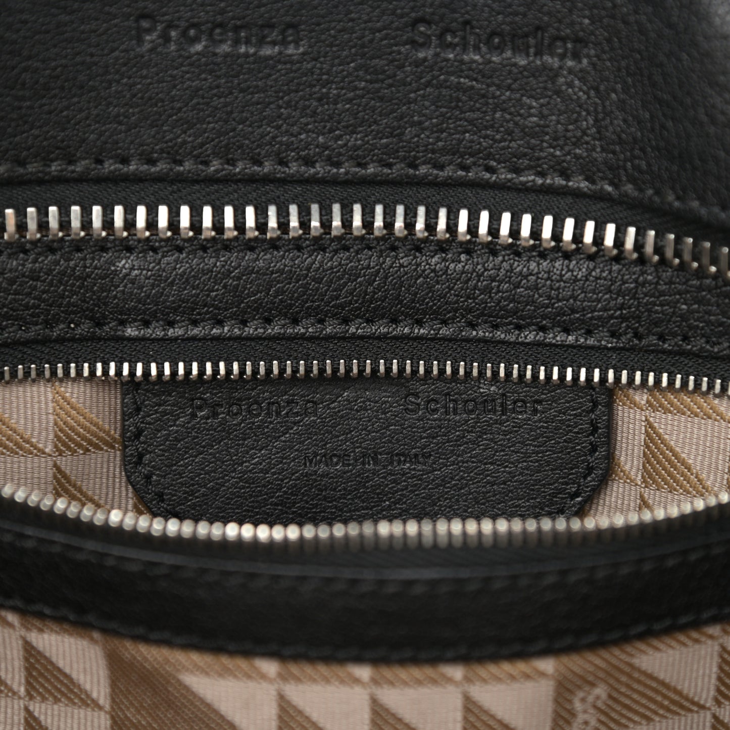 Vacchetta Calfskin Small PS13 Satchel Black