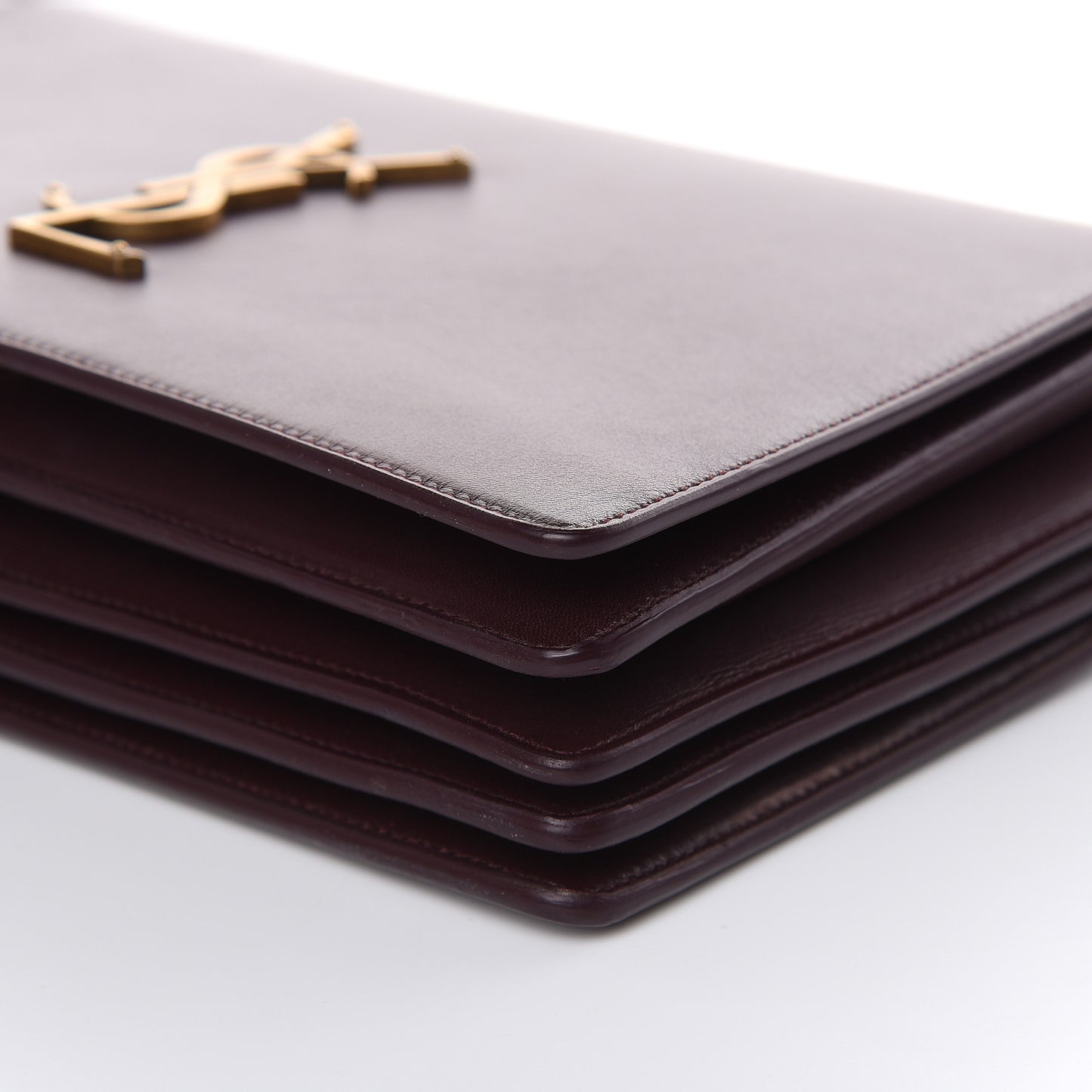 Calfskin Medium Dylan Shoulder Bag Burgundy