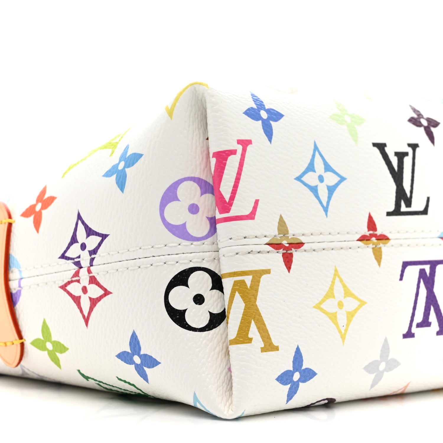 Louis Vuitton LV X TM Monogram Multicolor CarryAll East West White 8 of 9