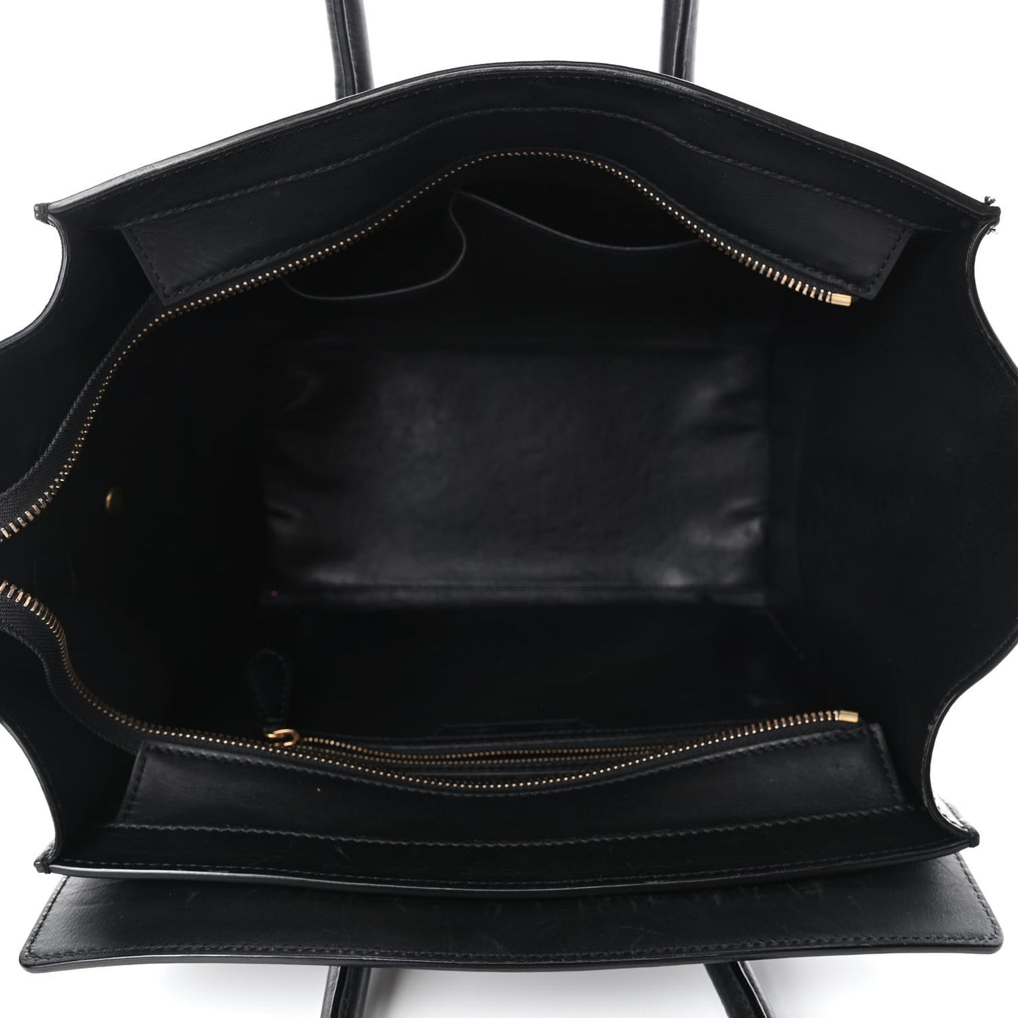 Smooth Calfskin Mini Luggage Black