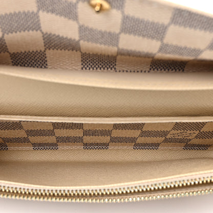 Louis Vuitton Damier Azur Emilie Wallet 5 of 8