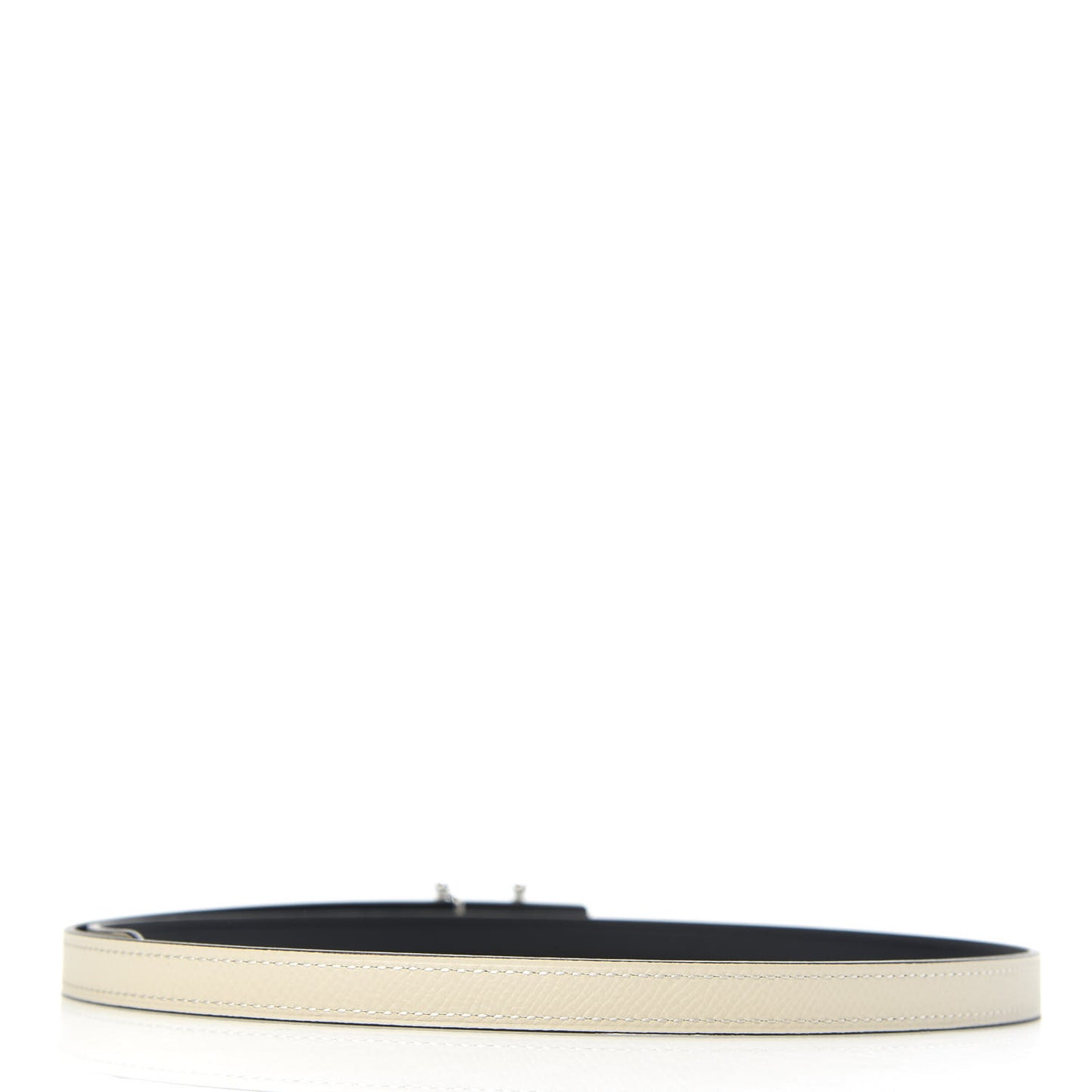 Epsom Swift 13mm Mini Mors H Belt 75 Craie Black