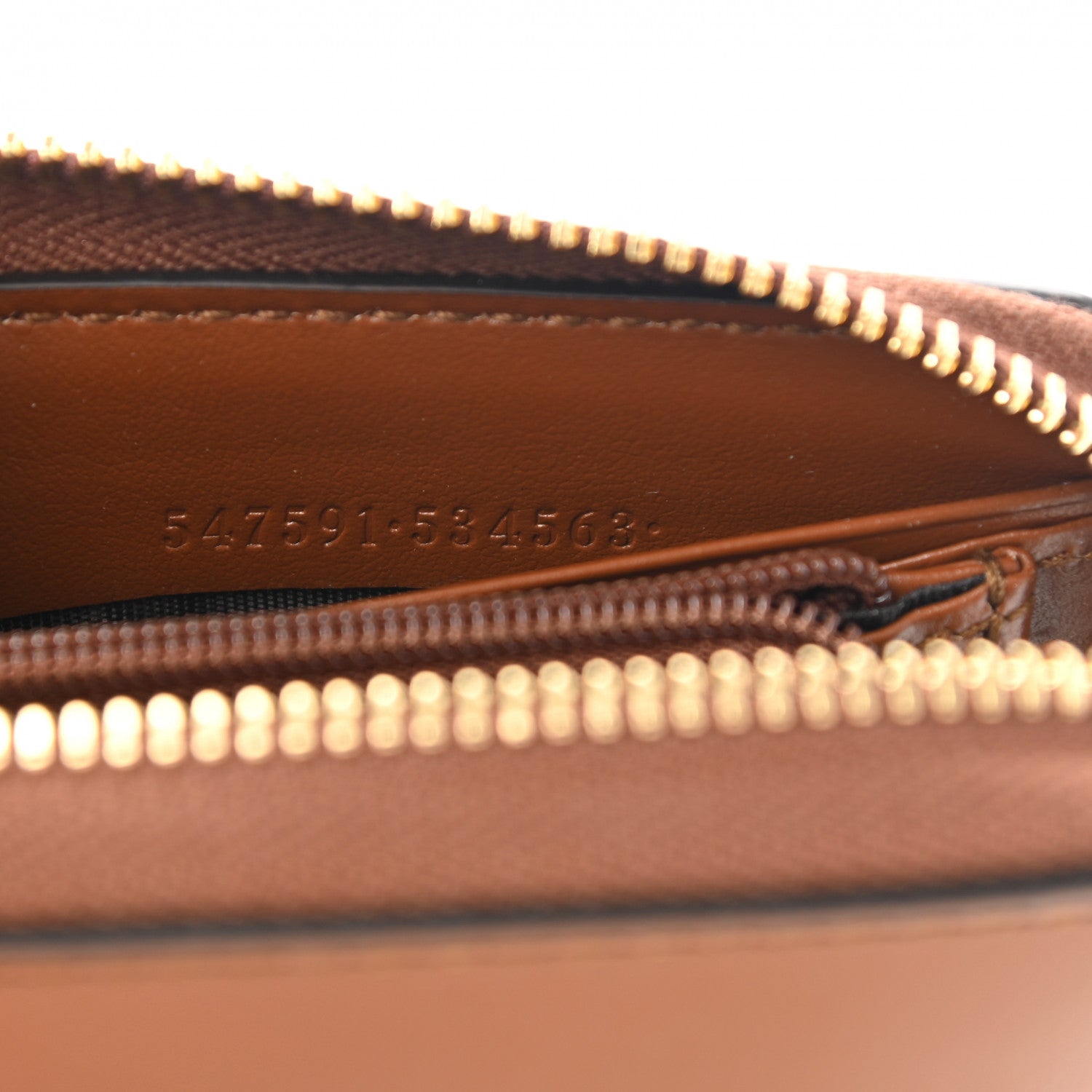 Gucci Plutone Calfskin Logo Zip Around Wallet Cuir 7 of 8