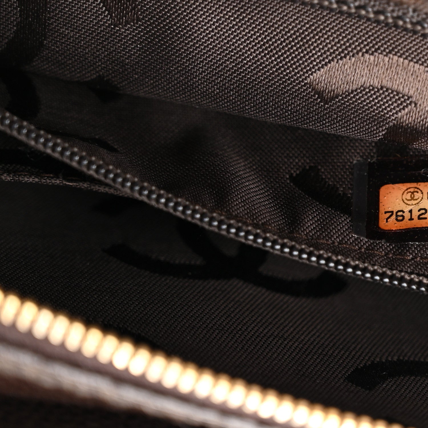 Chanel Caviar Chocolate Bar Quilted Shoulder Bag Dark Brown 6 of 10