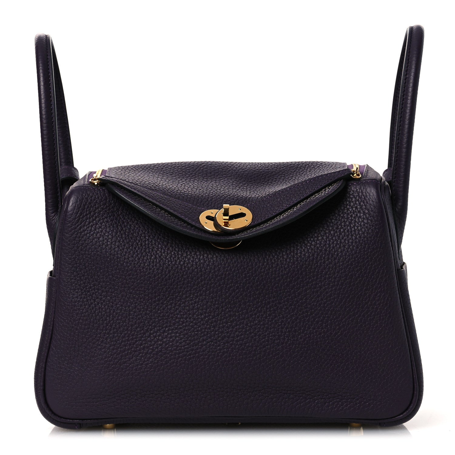 Hermes Taurillon Clemence Lindy 26 Raisin 1 of 11