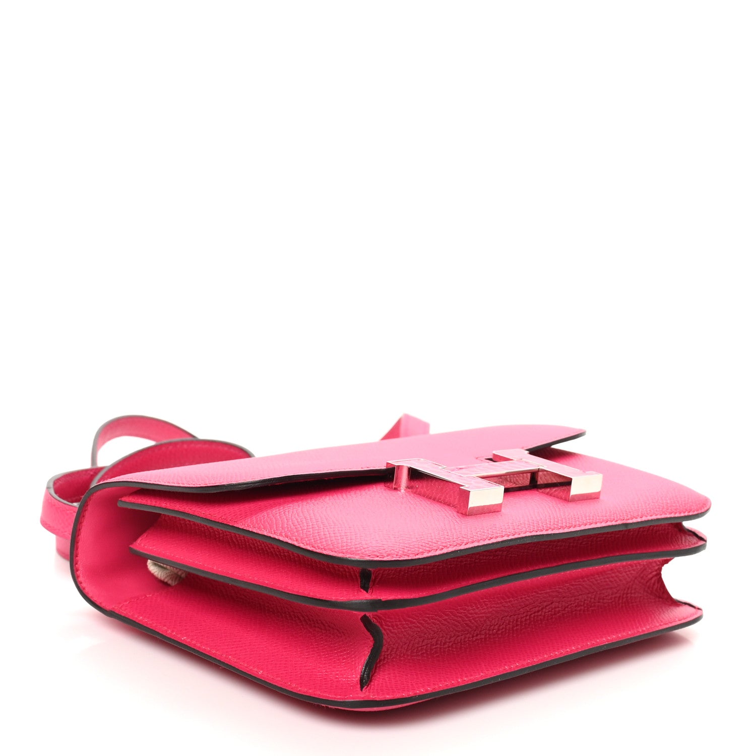 Hermes Epsom Shiny Alligator Constance 18 Rose Mexico 4 of 10