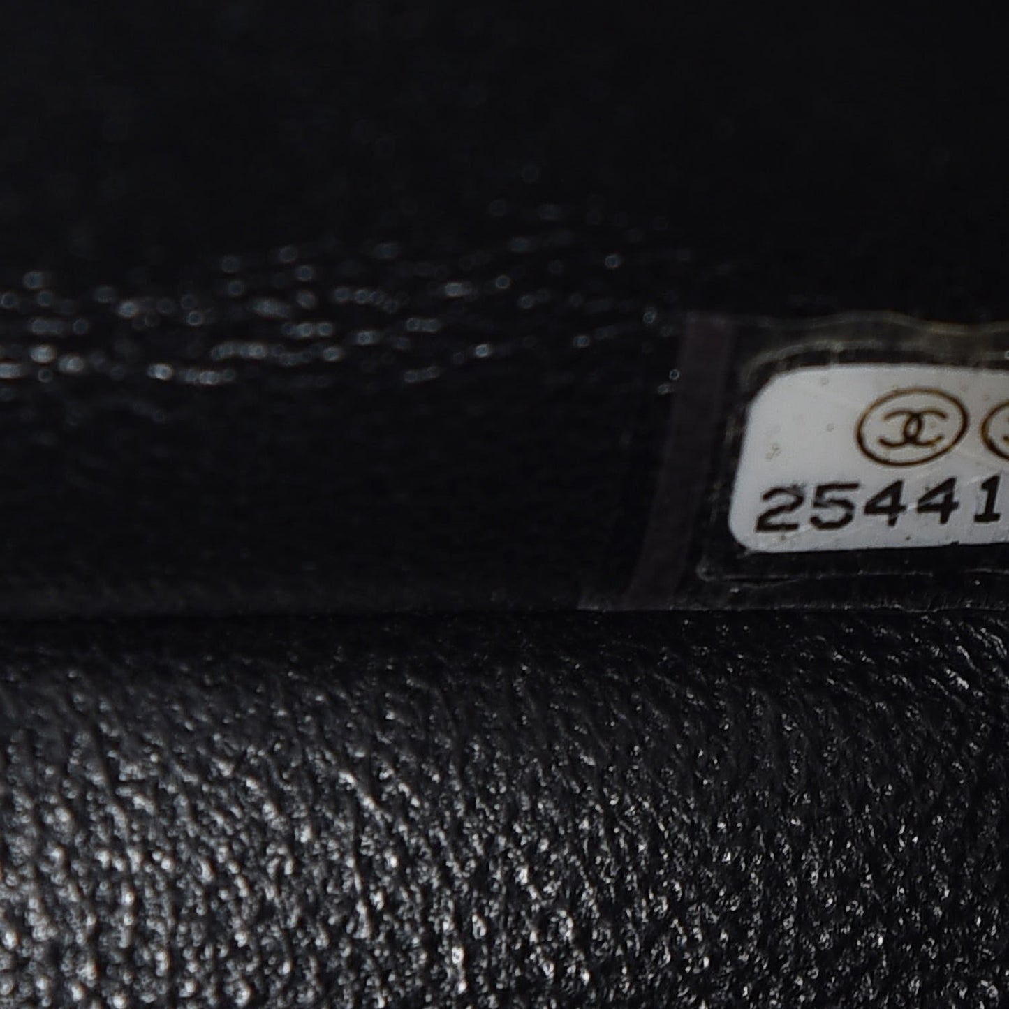 Caviar Quilted Mini Square Flap Black