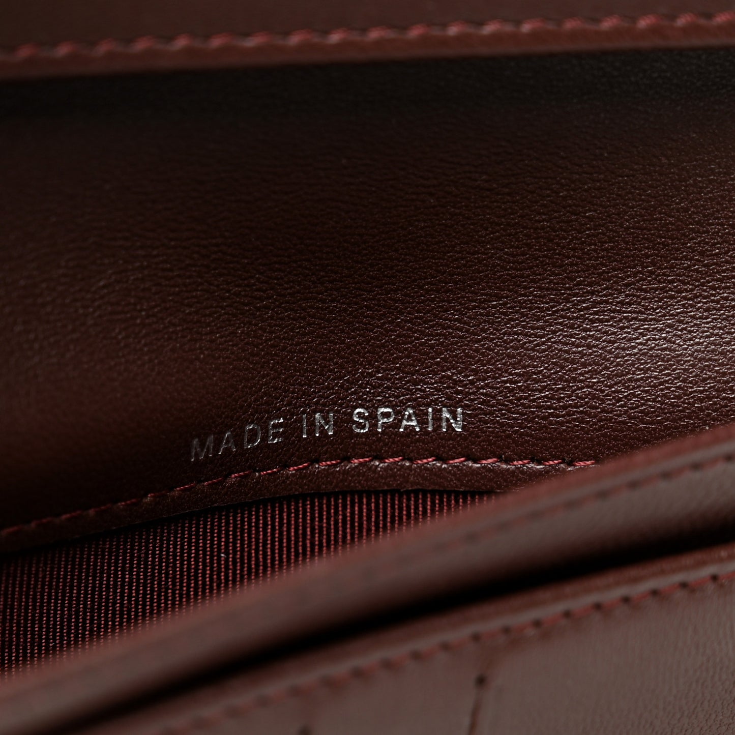 Lambskin Quilted Large Flap Wallet Black