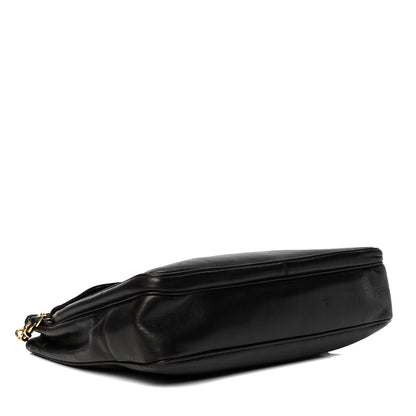 Chanel Lambskin Flap Shoulder Bag Black 3 of 6