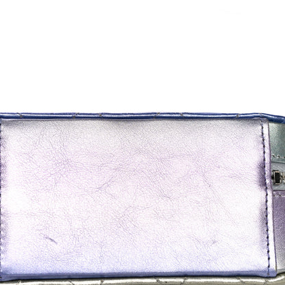 Chanel Metallic Gradient Calfskin Quilted Camera Case Blue Yellow Purple 15 of 16