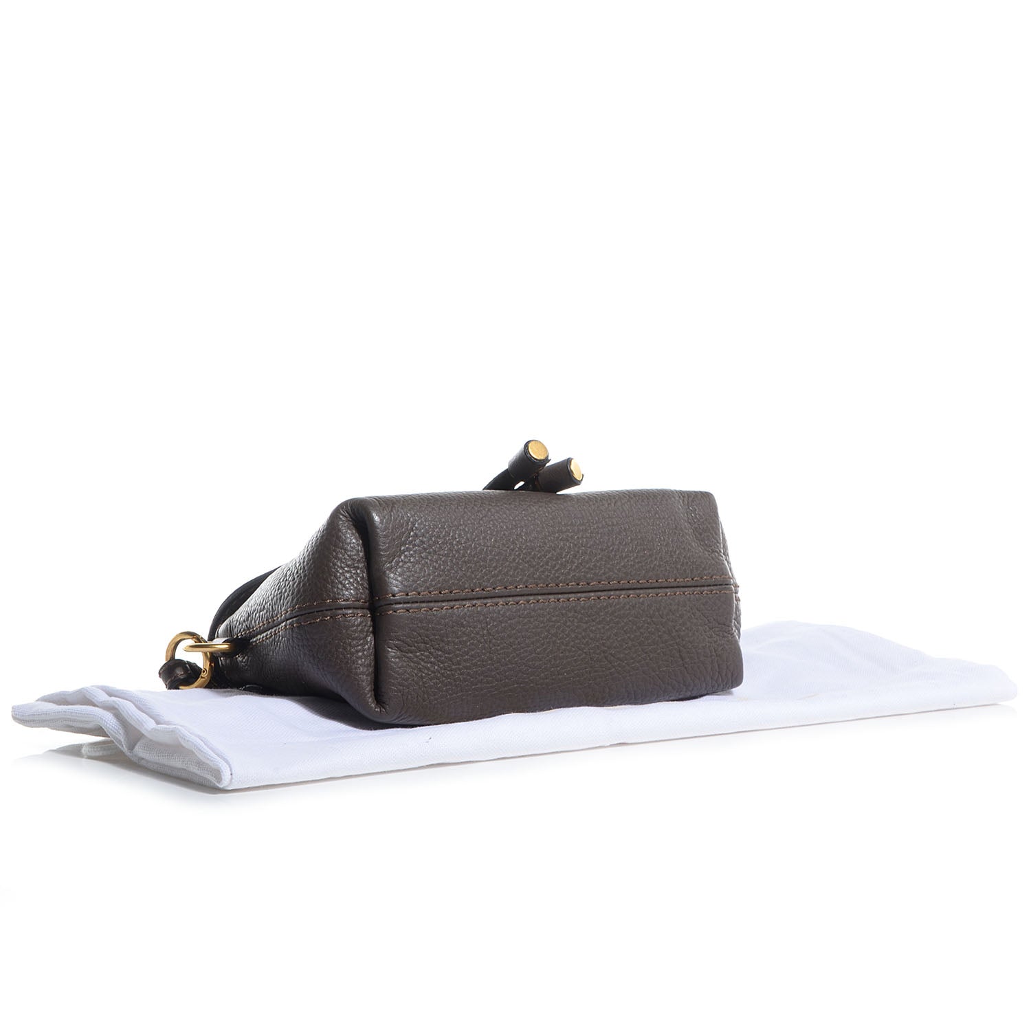 Chloe Calfskin Small Marcie Crossbody Bag Ash 4 of 9