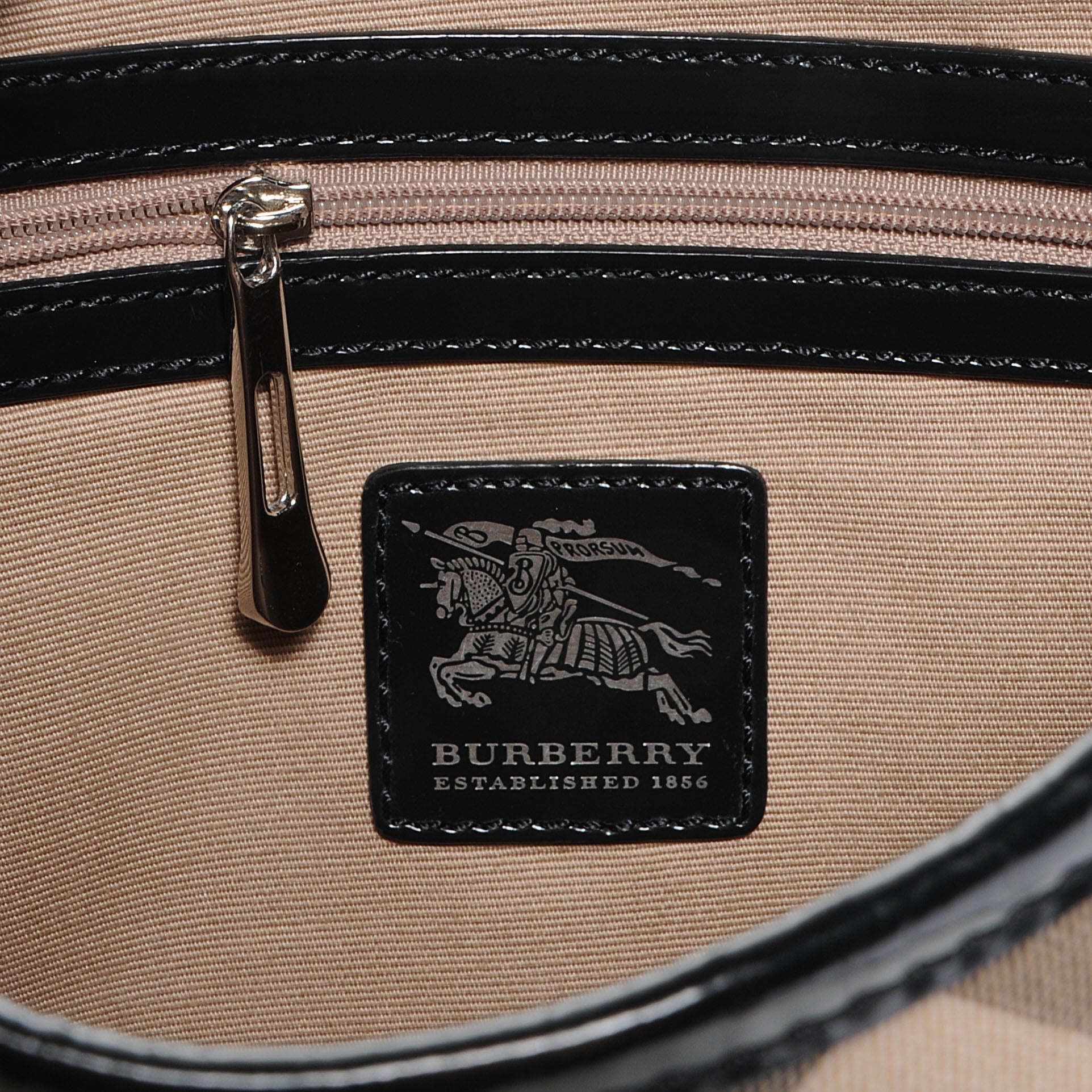 Burberry Nova Check Buckle Hobo 6 of 8