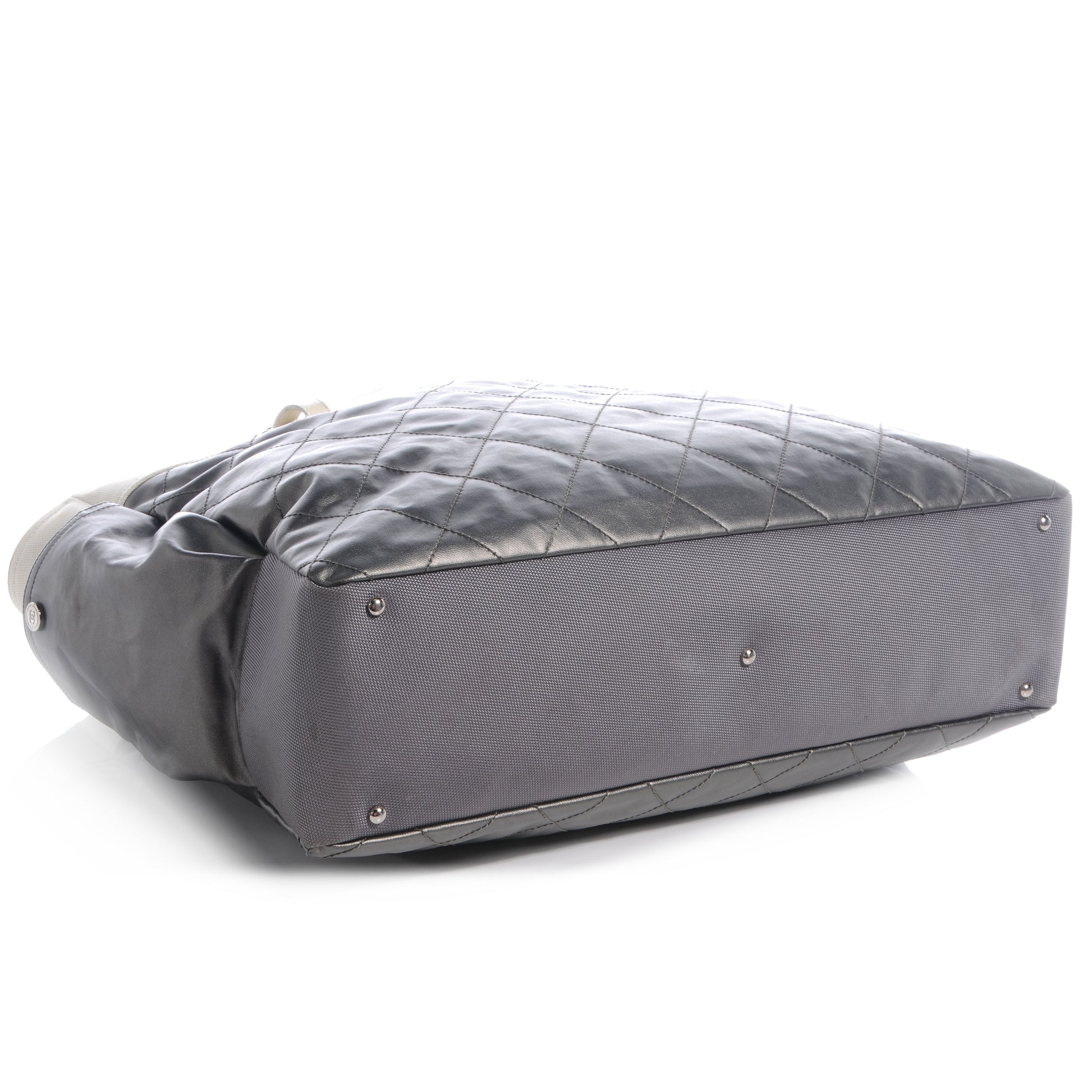 Chanel Coated Canvas Paris Biarritz XL Travel Bag 4 of 7