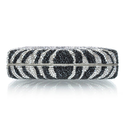 Judith Leiber Austrian Crystal Zebra Evening Bag 4 of 7