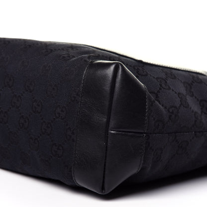 Gucci Nylon Calfskin Large Tote Black 9 of 12