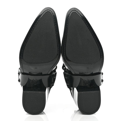 Louis Vuitton Rubber Monogram Rhapsody Ankle Boots 38 Black 5 of 8