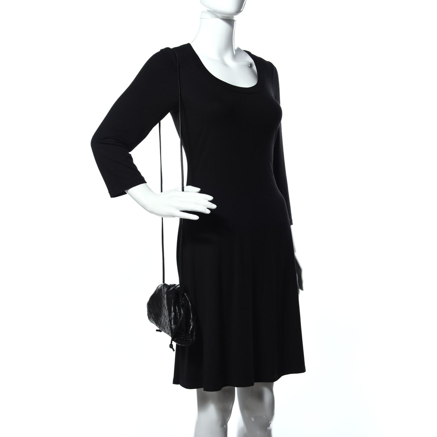 Nappa Intrecciato The Mini Pouch Black