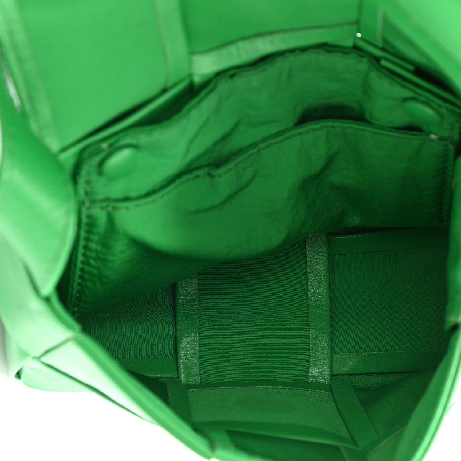 Bottega Veneta Crinkled Lambskin Maxi Intrecciato Extra Mini Cassette Crossbody Bag Parakeet 5 of 9