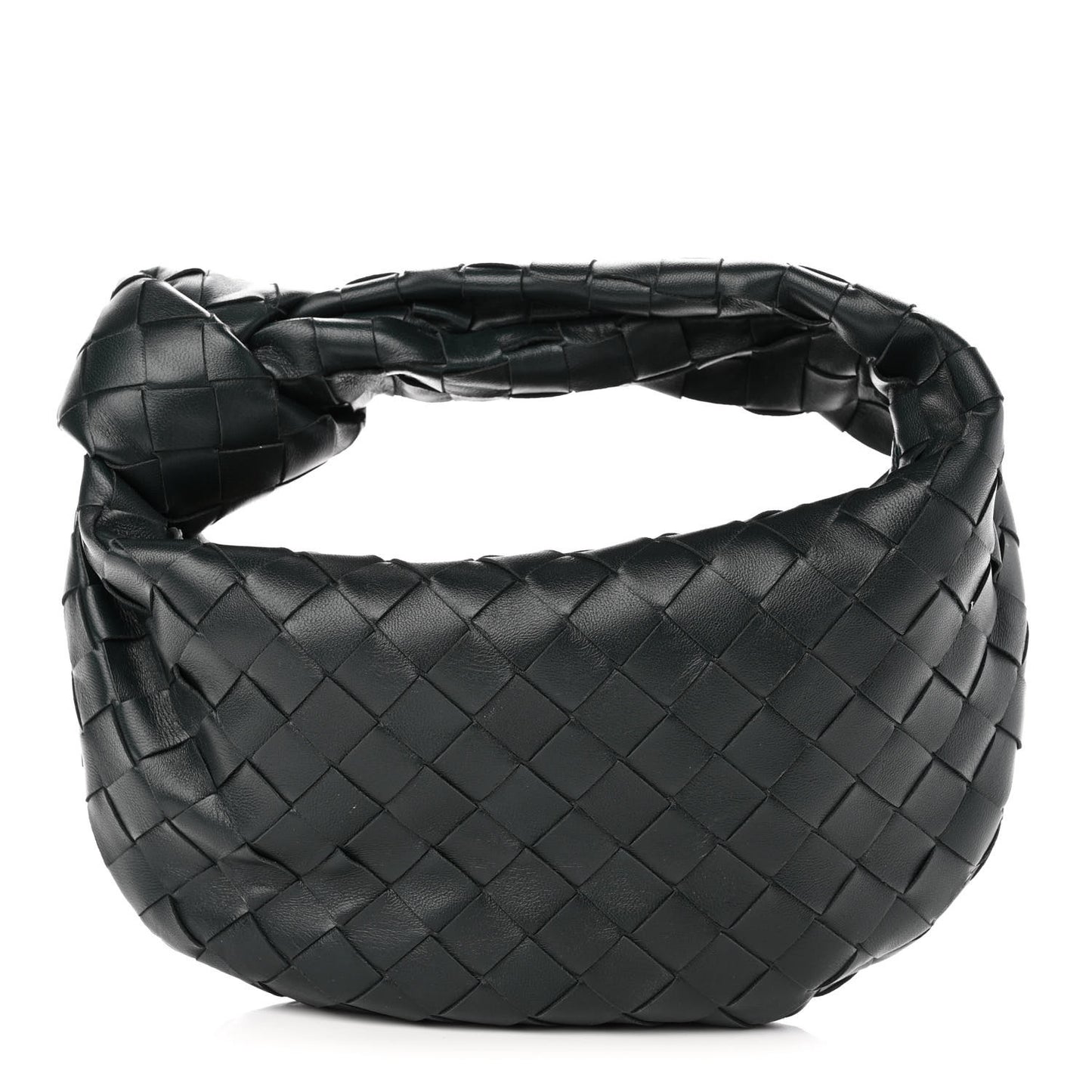 Nappa Intrecciato Mini Jodie Dark Moss