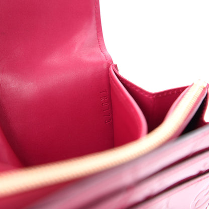 Louis Vuitton Vernis Sarah Wallet Fuchsia 7 of 7