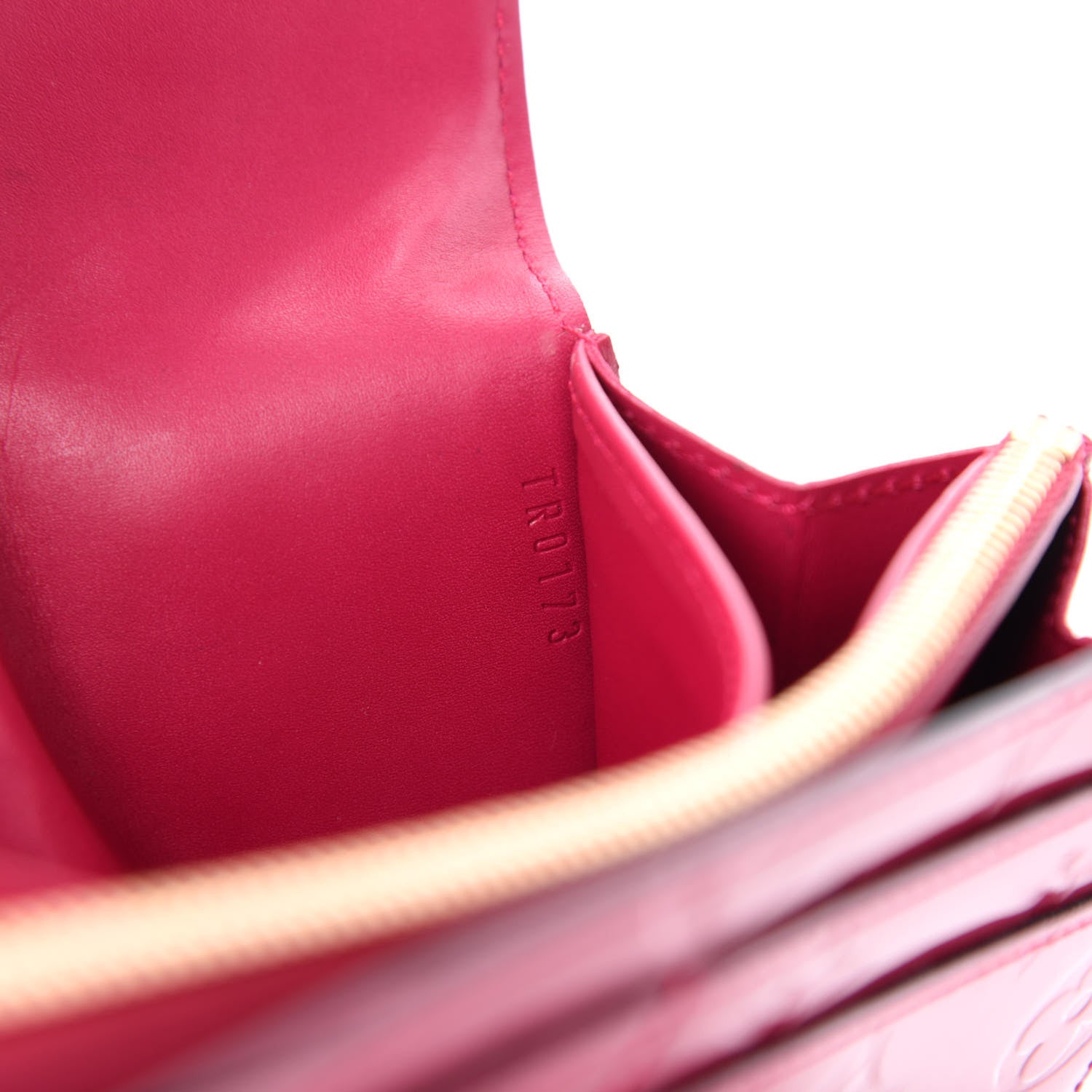 Louis Vuitton Vernis Sarah Wallet Fuchsia 7 of 7