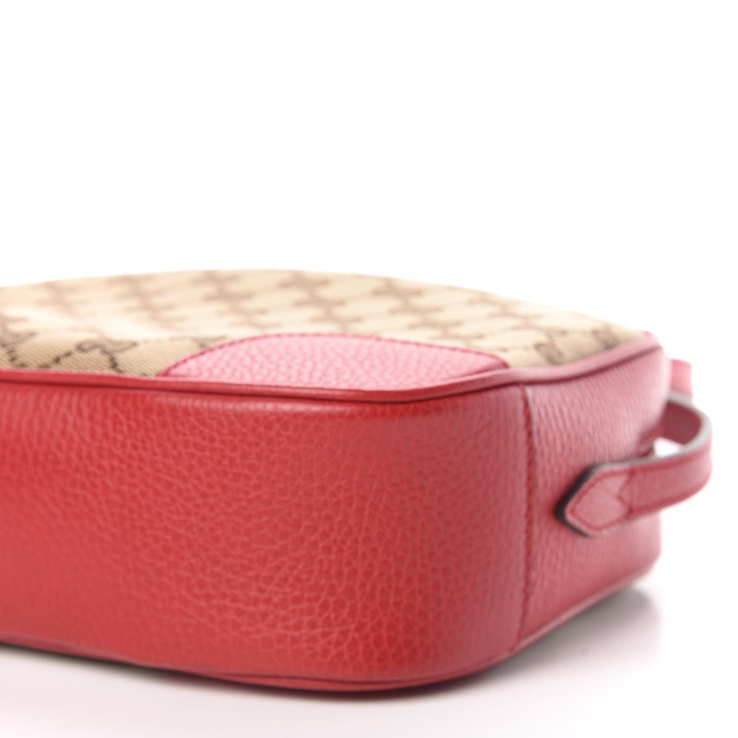 Monogram Mini Bree Messenger Bag Red