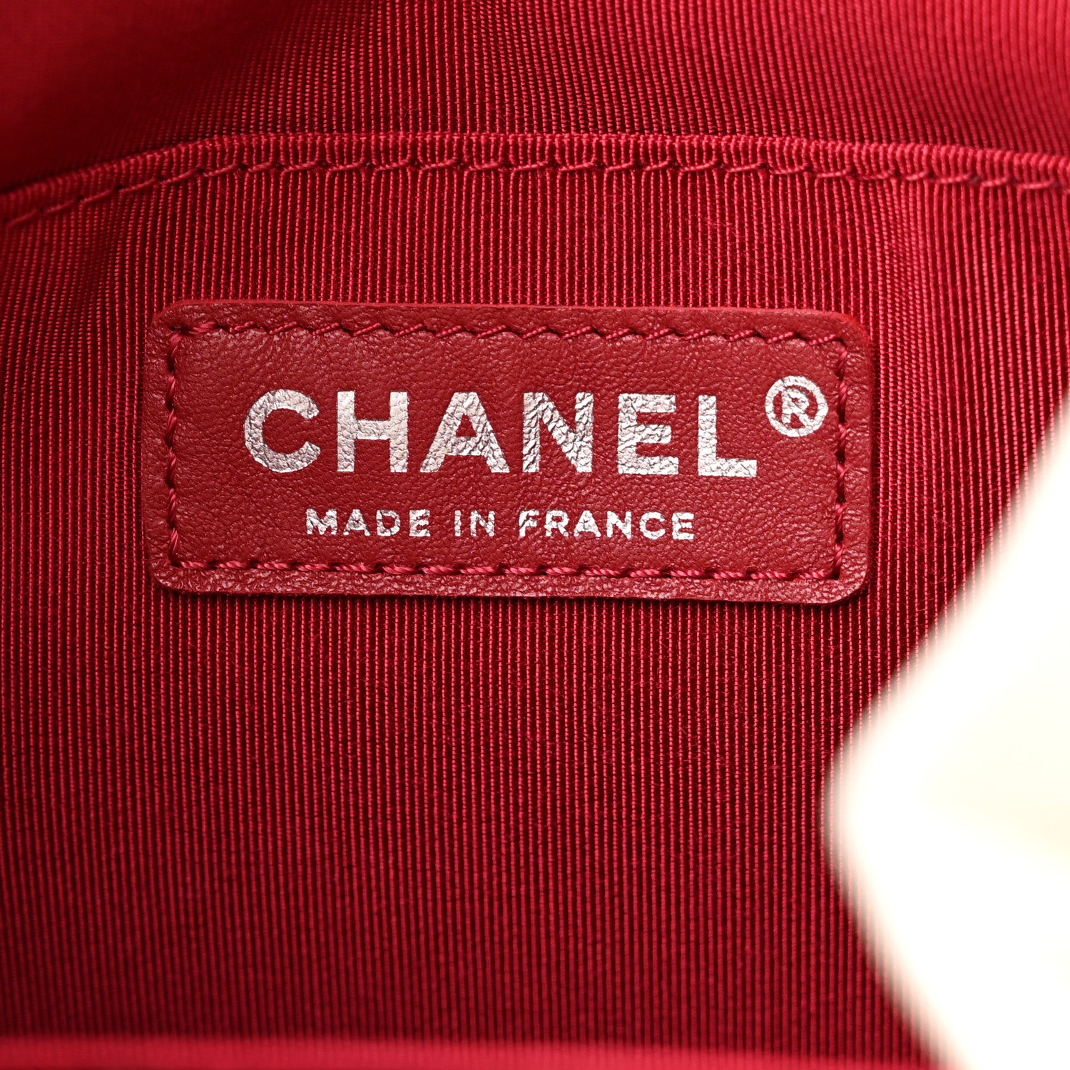 Chanel Aged Calfskin Quilted Small Gabrielle Bucket White Black 6 of 11