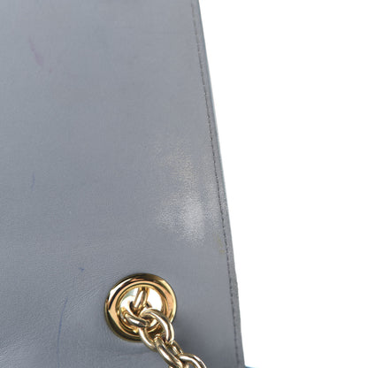 Dolce & Gabbana Patent Miss Dolce Satchel Light Blue 10 of 11