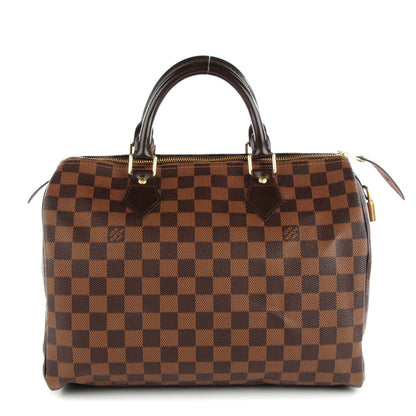 Louis Vuitton Damier Ebene Speedy 30 1 of 8