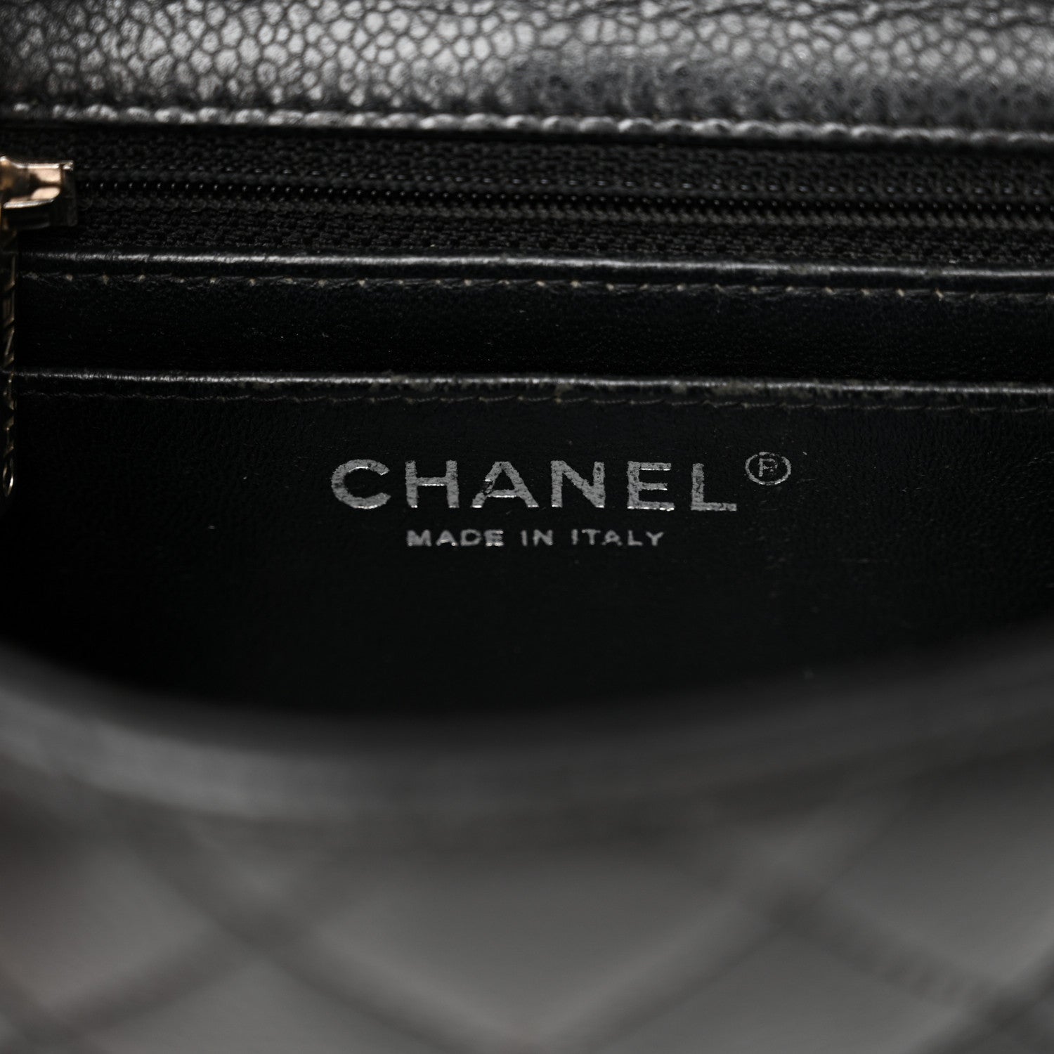 Chanel Caviar Quilted Mini Square Flap Black 6 of 14