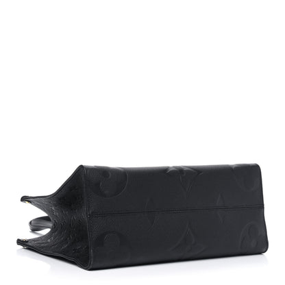 Louis Vuitton Empreinte Monogram Giant Onthego MM Black 3 of 4