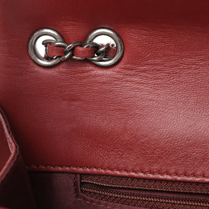 Chanel Lambskin Quilted Citizen Zip Flap Red 11 of 13