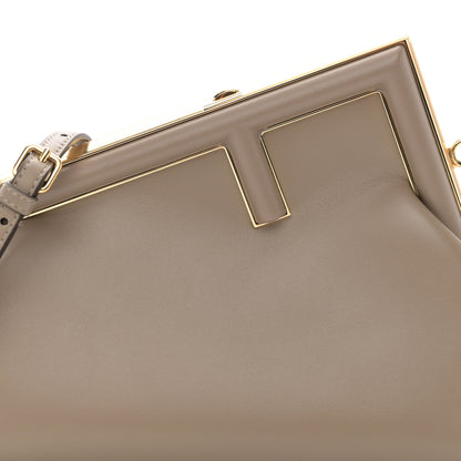 Fendi Shiny Nappa Small Fendi First Dove Gray 8 of 10