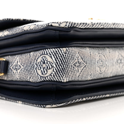 Louis Vuitton Monoglam Pochette Metis East West Blue 8 of 11