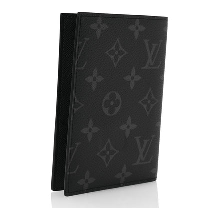 Louis Vuitton Monogram Eclipse Passport Cover 3 of 10