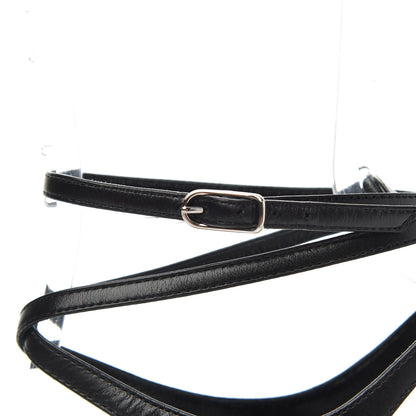 Hermes Calfskin Pumps 36 Black 18 of 19