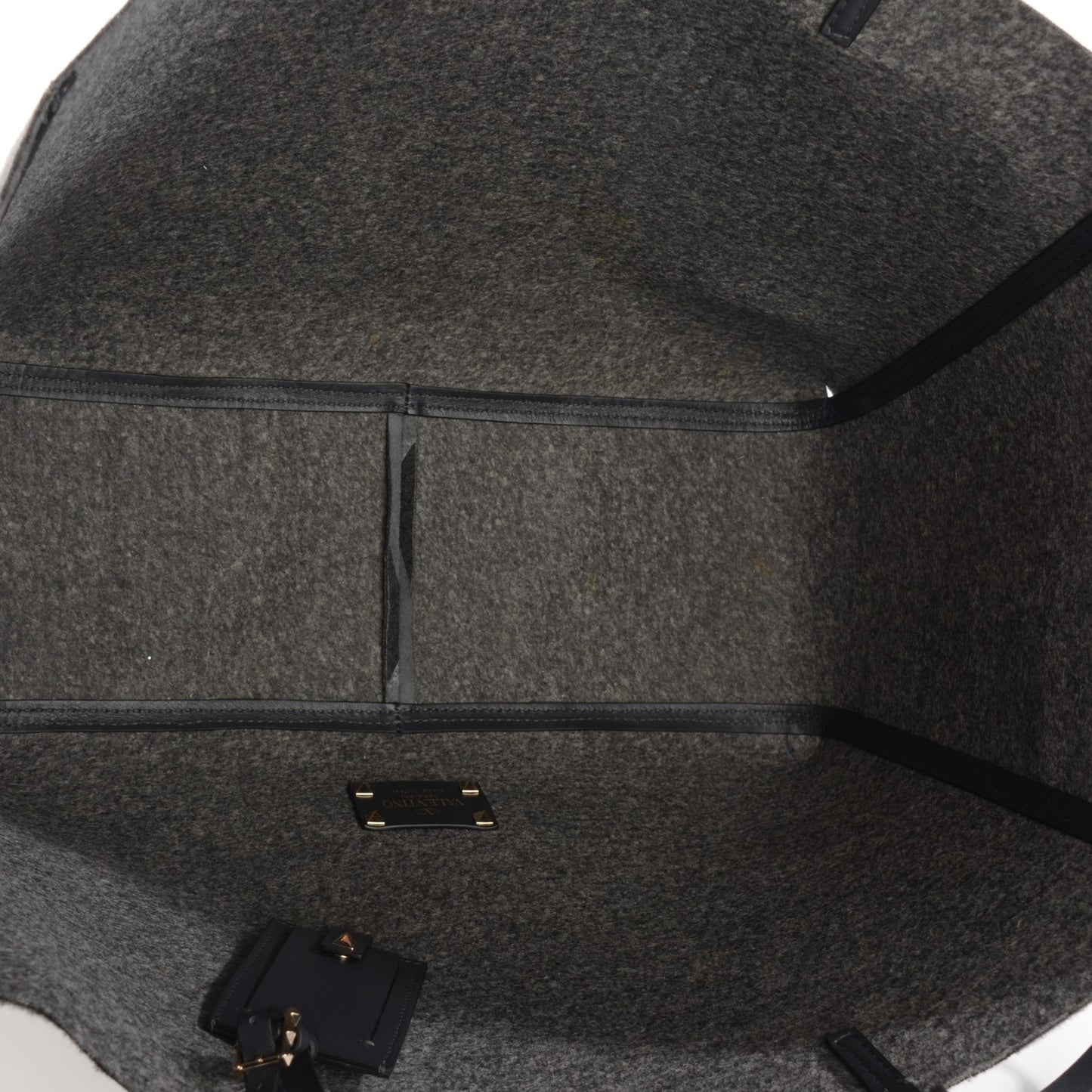 Felt Camucouture Tote Grey