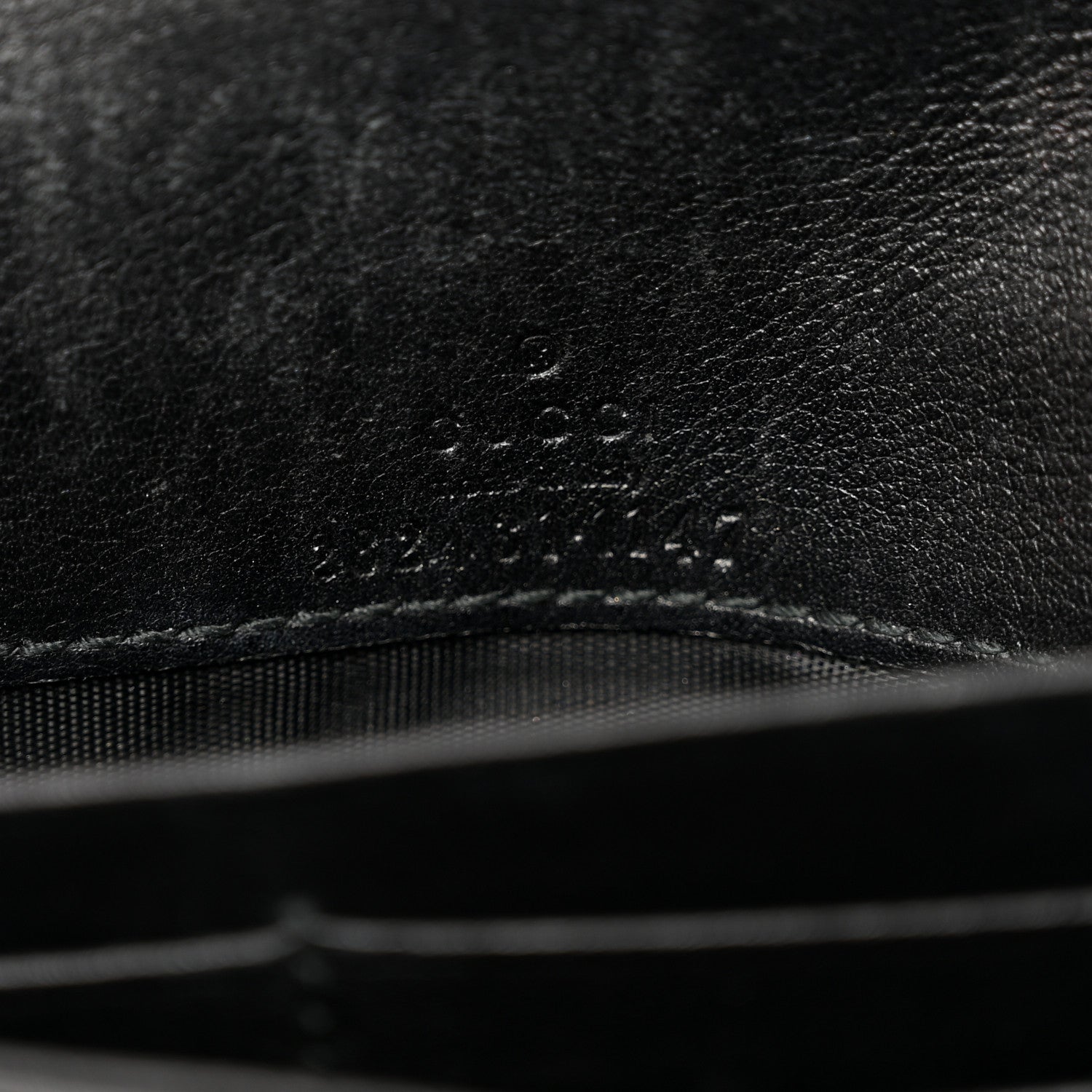 Gucci Guccissima Sukey Continental Wallet Continental Wallet Black 6 of 7