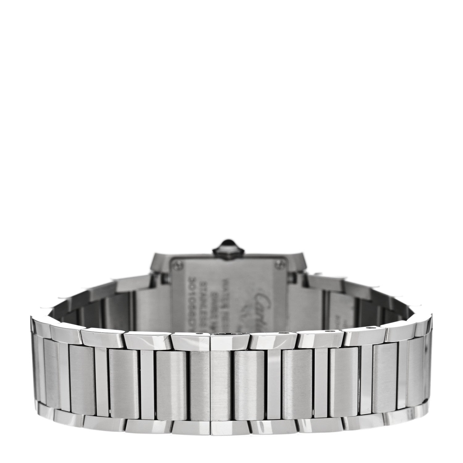 Cartier Stainless Steel 21mm Tank Francaise Quartz Watch Silver 3 of 5