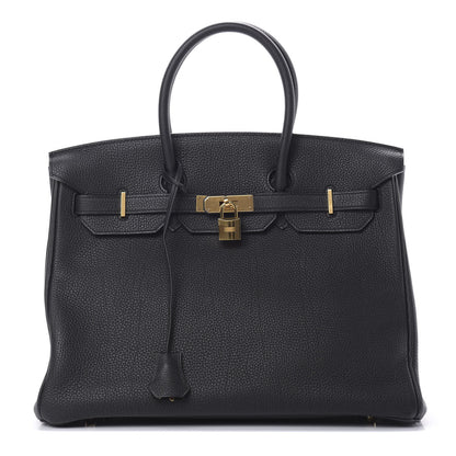 Hermes Togo Birkin 35 Black 1 of 10