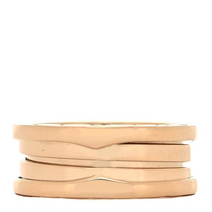 Bulgari 18K Yellow Gold B.Zero1 Three-Band Ring 53 6.25 4 of 10