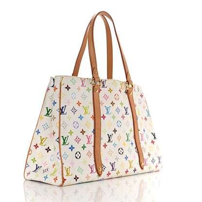 Louis Vuitton Monogram Multicolor Aurelia GM White 4 of 11