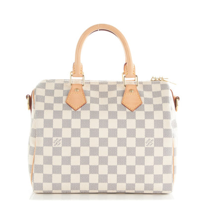 Louis Vuitton Damier Azur Speedy Bandouliere 25 1 of 8