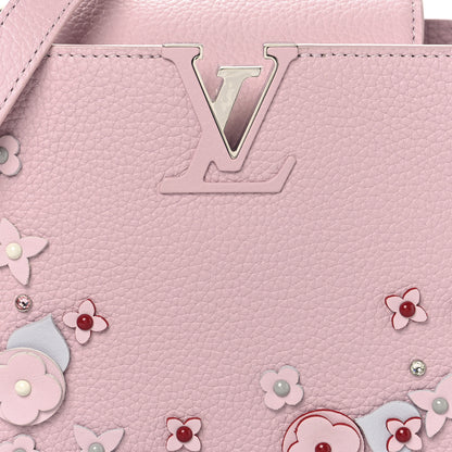 Louis Vuitton Taurillon Mechanical Flowers Capucines BB Magnolia 6 of 8