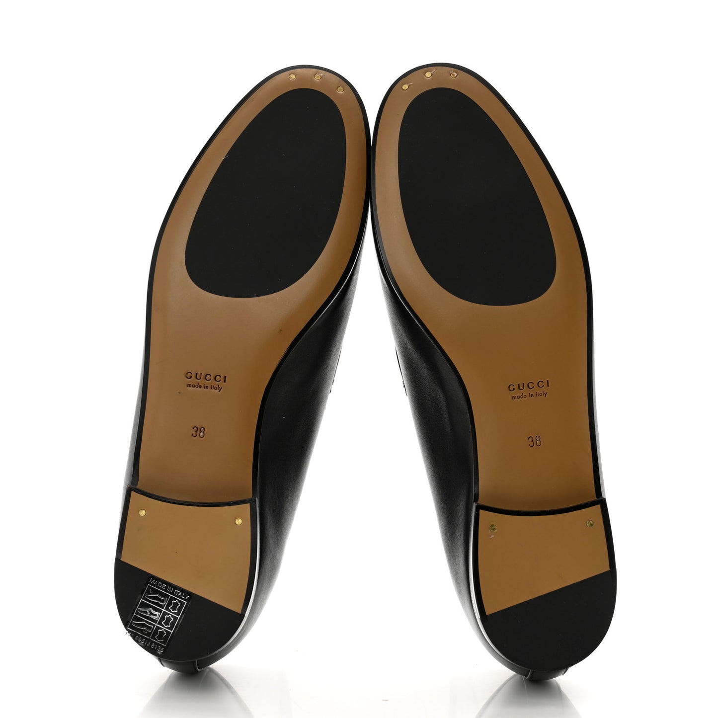 Calfskin Womens Jordaan Loafers 38 Black