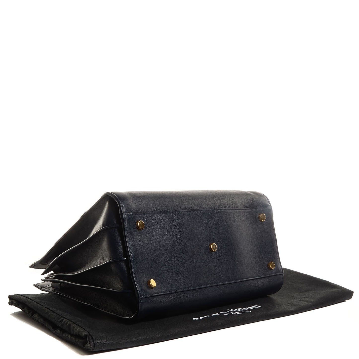 Calfskin Small Sac De Jour Navy