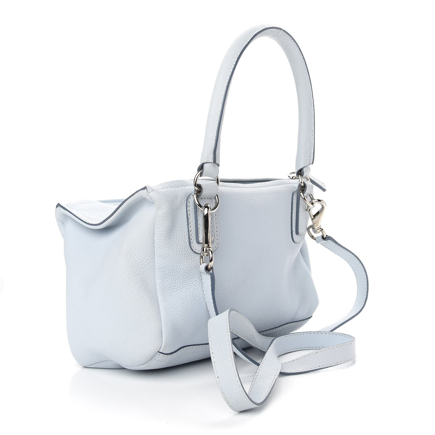 Givenchy Sugar Goatskin Small Pandora Baby Blue 3 of 12
