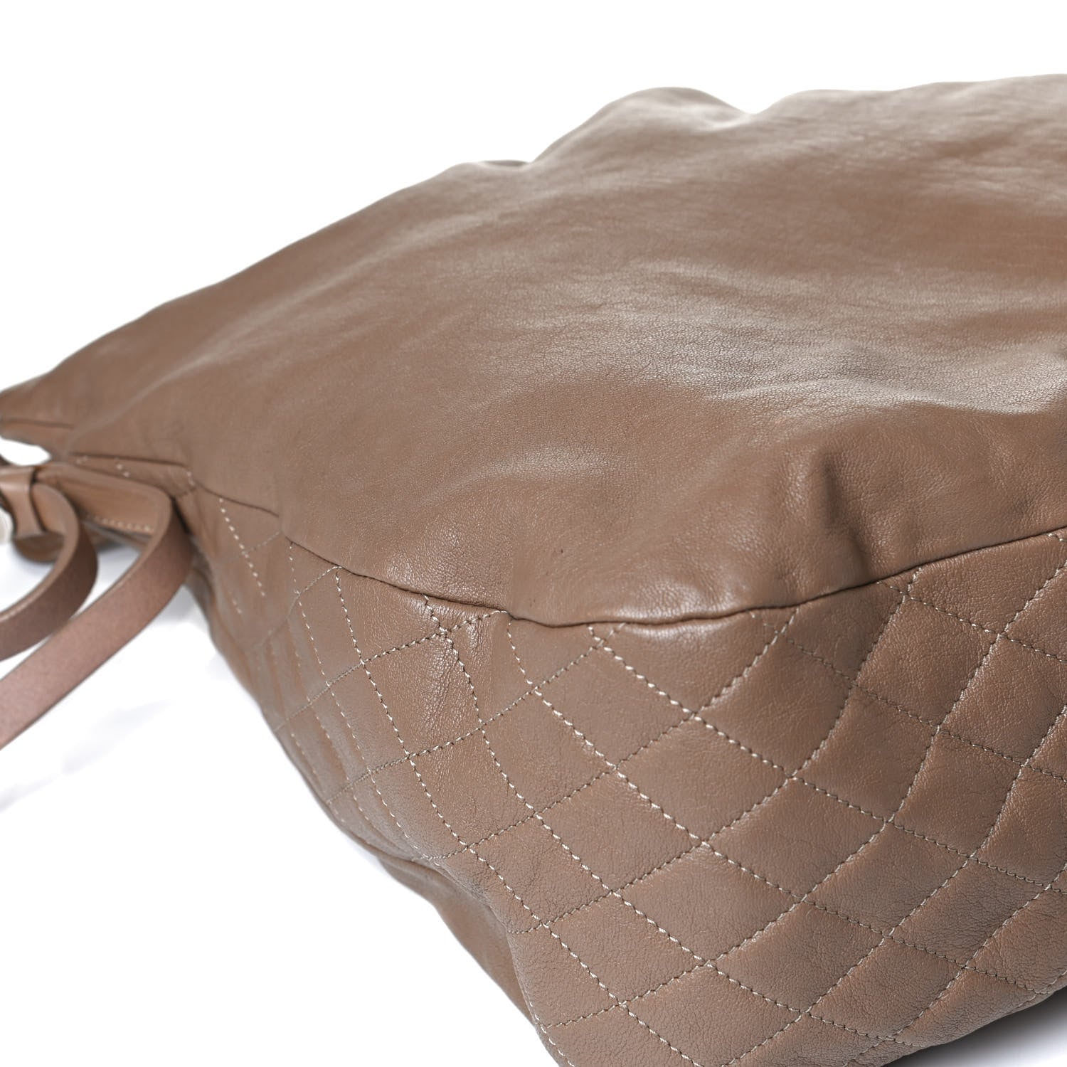 Jimmy Choo Lambskin Biker Hobo Beige 11 of 24