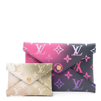 Louis Vuitton Monogram Giant Spring In The City Kirigami Pochette Set Midnight Fuchsia Sunset Kaki 1 of 8