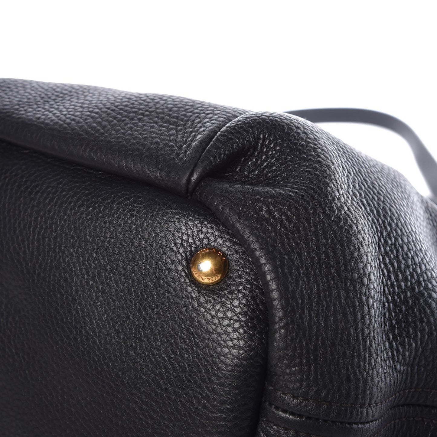 Vitello Daino Tote Black